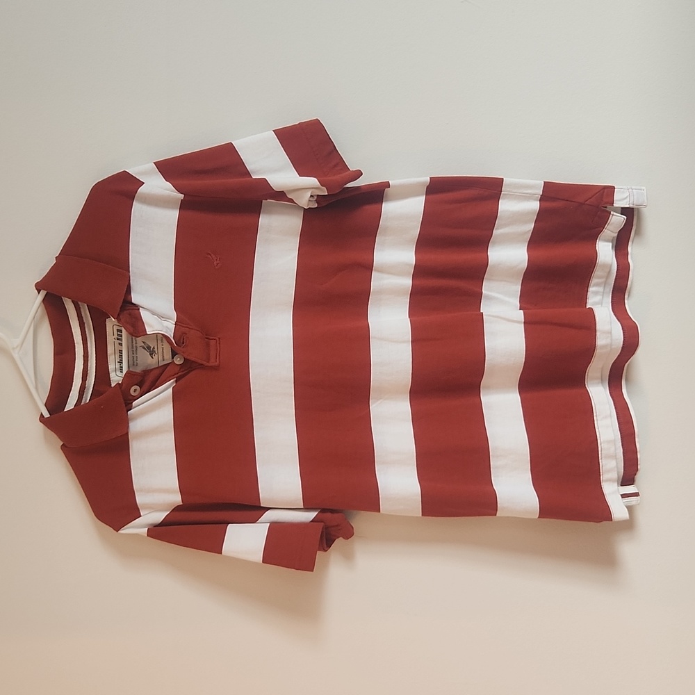 Urban Pipeline Striped Brick Polo (Medium)